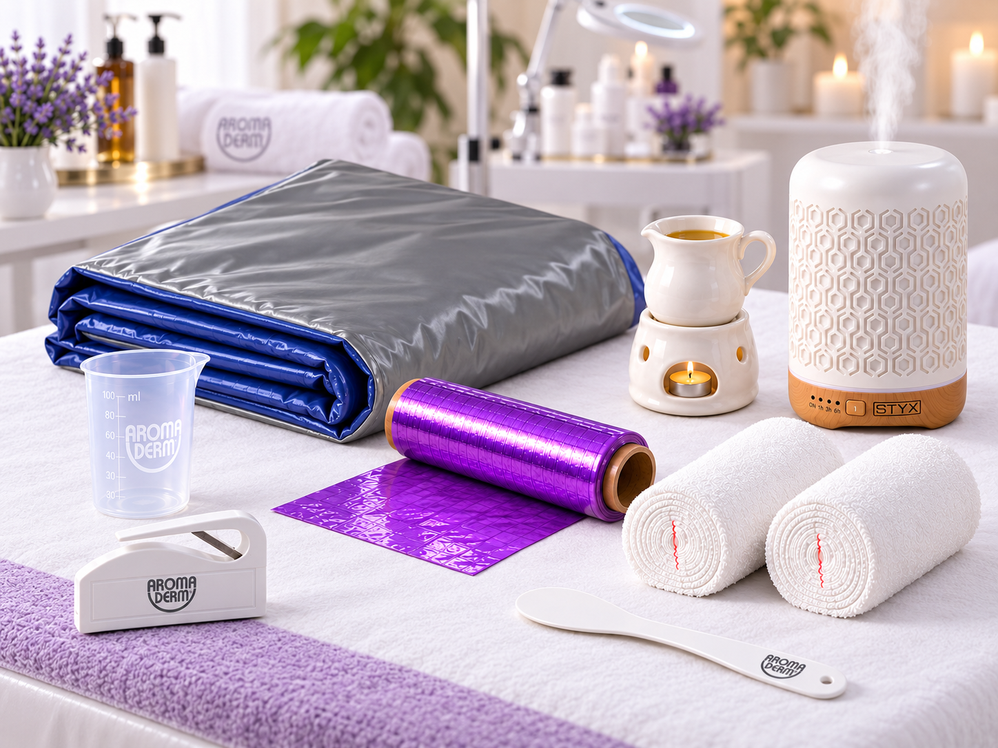 Profesjonalne akcesoria kosmetyczne do zabiegów Aroma Derm