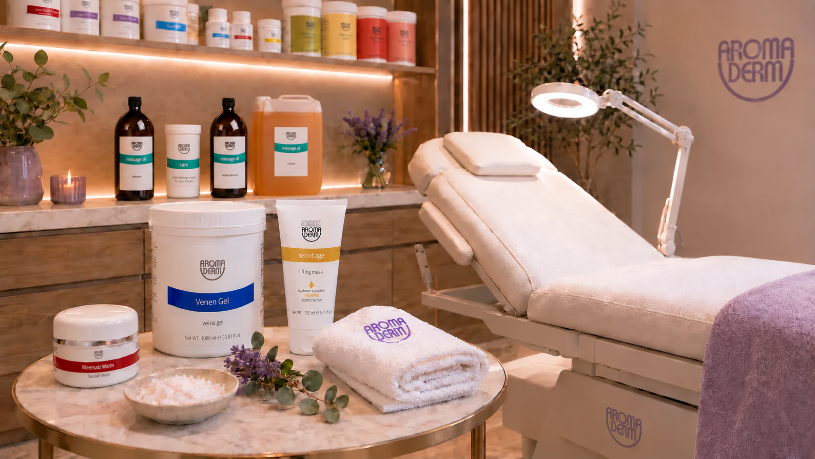 Profesjonalny zabieg kosmetyczny Aroma Derm